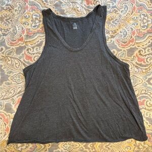 Offline by Aerie Charcoal Sleeveless Tank